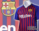 18-19バルセロナホーム半袖