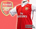 16-17アーセナルホーム半袖