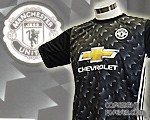 17-18マンチェスターUTD(Away)(黒)半袖